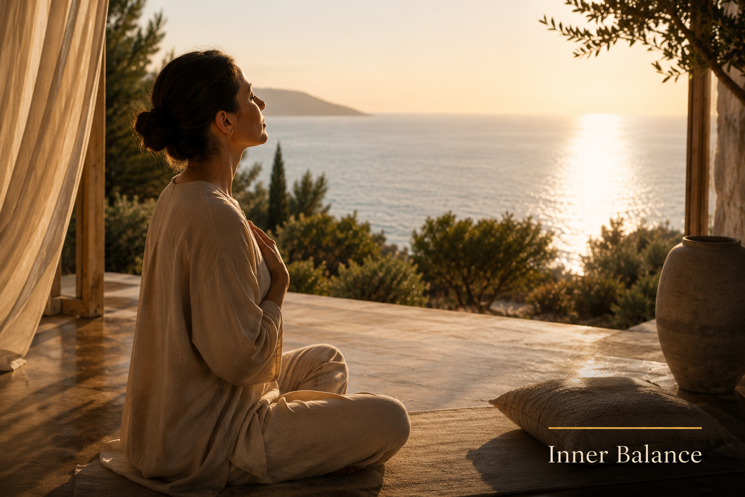 Inner Balance experience in a calm and reflective setting